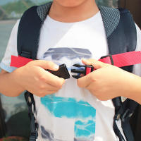 Mochila Ajustable Al Aire Libre Con Cinta Antideslizante Hebilla De Pecho Accesorios De Bolsa Deportiva Anti-slip Tape - details 0