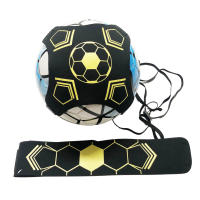 Bolsa De Fútbol Para Niños Equipo De Entrenamiento De Juego Solo Cinturón Auxiliar De Rotación Color Negro + Amarillo Tamaño 23*23cm - details 25