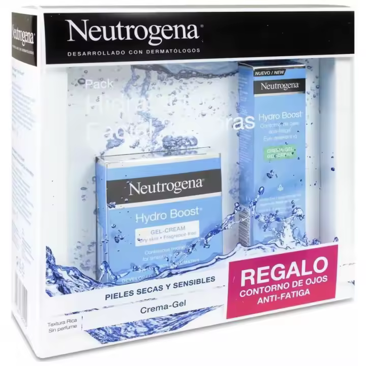 Pack Neutrogena Hydro Boost Piel Seca Y Sensible - 1