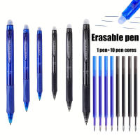 Juego De 11 Piezas De Bolígrafos De Gel Profesional 0.5mm Borrables Con Gran Capacidad Cada Bolígrafo Tiene Su Propio Borrador De Goma Y 10 Recargables - details 1