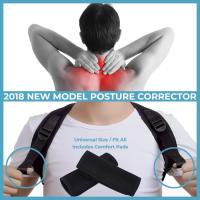 Corrector De Postura Ajustable Para Hombres Y Mujeres Soporte De Espalda Fractura Clavícula Y Espalda Almohadilla De Hombro Para Comodidad - details 4