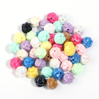 10pcs Cuentas De Acrílico Forma Irregular 16mm Multicolor Para Creación De Joyas DIY Pulseras Collares Accesorios - details 1