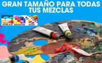 1 Paleta Pintura Acrilica Madera, 12 Pinceles Pintura Acrílica, Oleo y Acuarela mas 5 Raspadores de Plastico - Bandeja para Mezclar Pintura mas Juego de Pinceles para Pintar Profesional con Espatulas - details 3