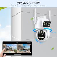 Cámara De Seguridad IP 6K 12MP Con Zoom De 8X Y Lentes Triples Pantalla Dual Exterior WiFi Protección Del Hogar CCTV PTZ ICSEE - details 10