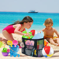 Mesh Beach Bag Waterproof Sandproof - Large Tote Pool Bag for Women Vacation Essentials Beach Accessories - details 8