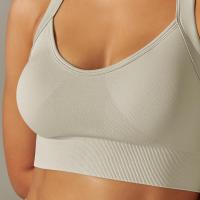 Sujetador de Yoga sin costura para Mujer, Top short Deportivo with neumáticos anchos y espalda Cruzada, Chaleco Deportivo para Gimnasio, Top Liso para entrenamiento y Correr - details 18