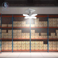Bombilla LED Plegable Super Brillante Para Hogar Y Garage Cinco Hojas Ajustable Ceilinado Eficaz En Energía Spot Luz De Ambiente - details 9
