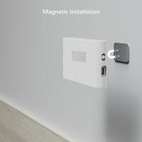 Lámpara De Noche LED Con Sensor De Movimiento Recargable Para Pared Armario Dormitorio Pasillo Camping Luz De Verano - details 1