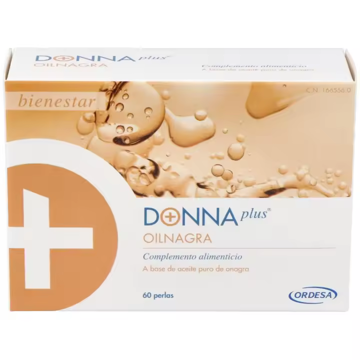 Donnaplus+ Aceite De Onagra Perlas, 60 Perlas - 1