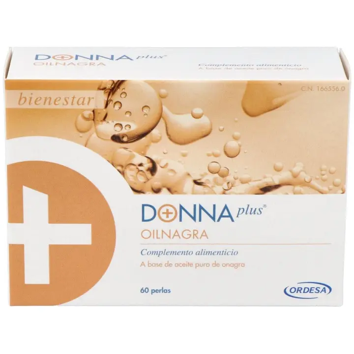Donnaplus+ Aceite De Onagra Perlas, 60 Perlas - 1