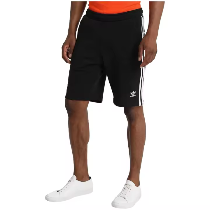 Pantalon Corto Adidas 3-Stripe para hombre en color negro - 1