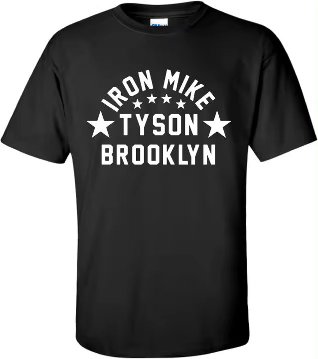 Camiseta gris de entrenamiento de gimnasio, Iron Mike Tyson Brooklyn, Boxeo - 1