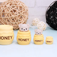 Molde De Velas De Silicona En Forma De Oso Teddy Jarra De Miel Tamaño Medio Para Hacer Sabores Y Decoración De Habitaciones De Bebés - details 2