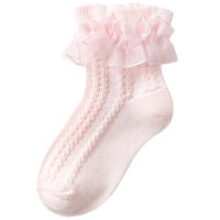 Medias De Princesa Para Niñas Lawadka Con Encaje Y Tútulo Algodón Y Spandex Adecuadas Para Danza Y Diario Edad 1-15 Años - details 9