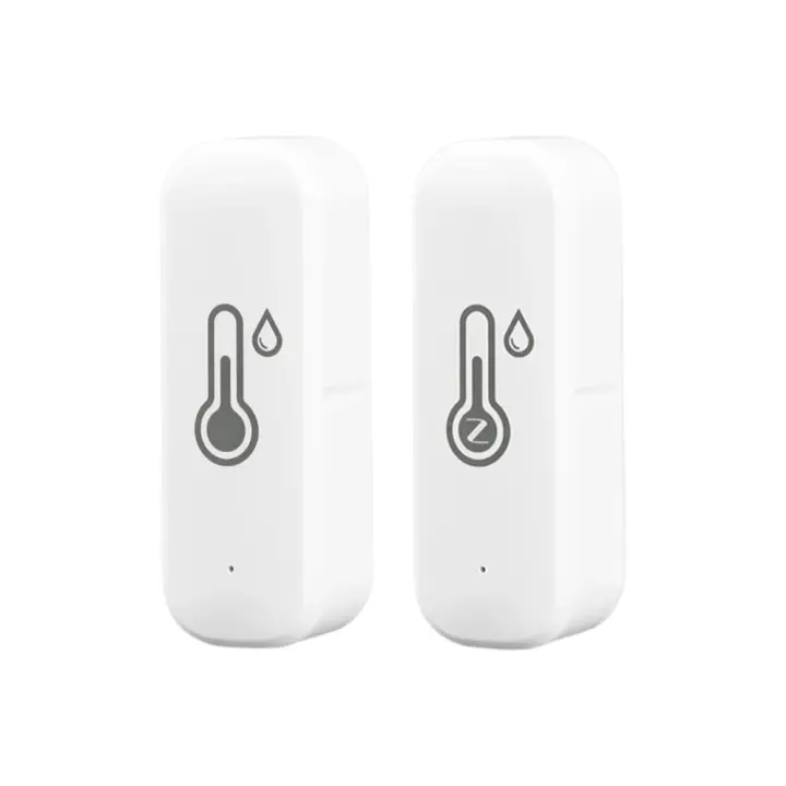 Sensor De Temperatura Y Humedad Inteligente Tuya Zigbee/Wifi Batería Poderada Termostato APP Seguridad Inteligente Compatible Con Google Home - 1