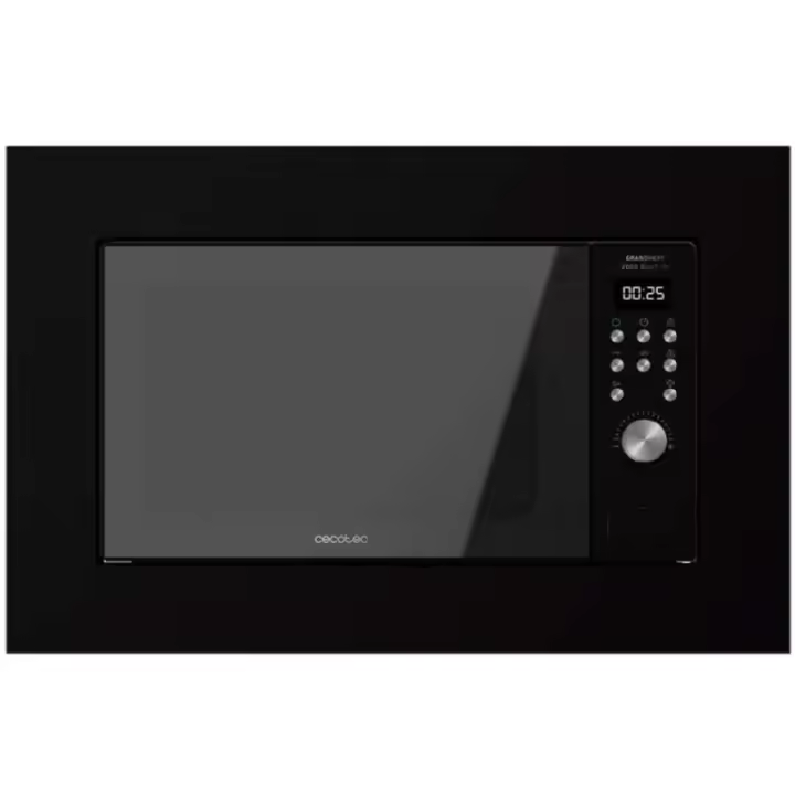 CECOTEC 01375 - Microondas Encastrable Grandheat 2000 Built-In Black - 1