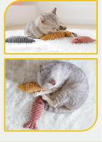Juguete Interactivo Para Gatos Madero De Menta Self Hi Para Masticar Y Morder Resistente a La Mordedura Stick De Salmón De Simulación Juguete Para Limpieza Dental De Gatos Y Gatitos - details 7