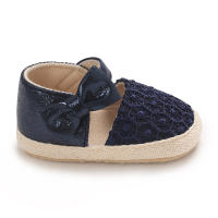 Zapatillas De Verano Para Bebés Niñas 0-18M Con Lazo Casual Sandalias Suave Cómodas Para Primeros Pasos Material Transpirable Tela Y Algodón - details 51