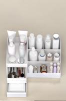 Cajón Estilo Organizador De Maquillaje Plástico Estante De Almacenamiento Para Dormitorio Mesita De Noche Caja De Escritorio - details 6