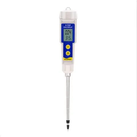 2 IN 1 Soil Meter Soil EC and Temperature Tester EC-315  Waterproof 0~4.00mS/cm Multipurpose Conductivity Tester with ATC - 1