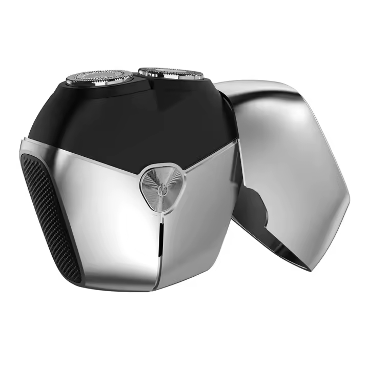 Maquinilla de afeitar, mini maquinilla de afeitar portátil de 8 W, maquinilla de afeitar recargable con cuchilla magnética flotante para hombres, regalo del Día del Padre - 1