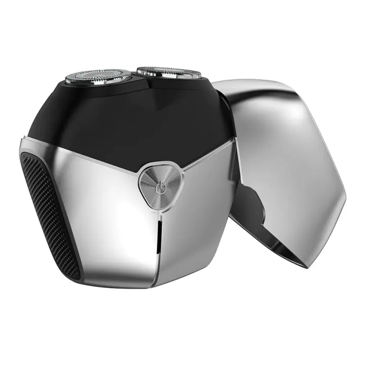 Maquinilla de afeitar, mini maquinilla de afeitar portátil de 8 W, maquinilla de afeitar recargable con cuchilla magnética flotante para hombres, regalo del Día del Padre - 1