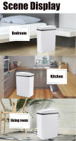 Basurero Automático De Cocina 12L Con Sensor De Movimiento Cubierta Impermeable Basurero Inteligente Rectangular Para Cocina Y Dormitorio - details 10