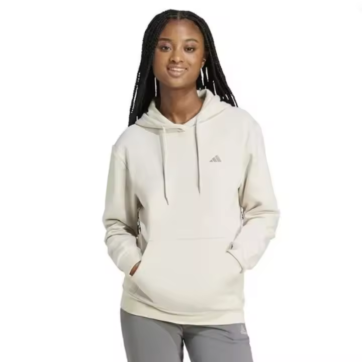 Sudadera Adidas Essentials Smal Logo Beige Iy9228 - 1