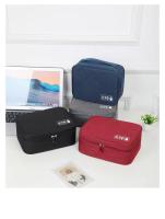 Bolsa De Almacenamiento Electrónica Doble Capa Para Viaje Cable Organizador De Accesorios Para iPad Material De Poliéster - details 3