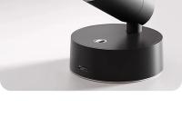 Lámpara De Pared LED Toque Control 360 Rotación Negra Blanca Luz Nocturna Inalámbrica Para Decoración De Habitación Dormitorio Moderno - details 7