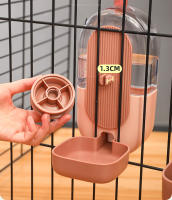 HOOPET Cuenco Automático Para Mascotas Alimento Y Agua Botella Dispensador Para Gatos Perros Pequeños Accesorio De Alimentación - details 1