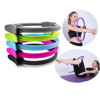 Anillo De Yoga Para Mujer Y Niña Ejercicio En Casa Resistencia Elástica Pilates Circulo De Entrenamiento Fitness - details 6
