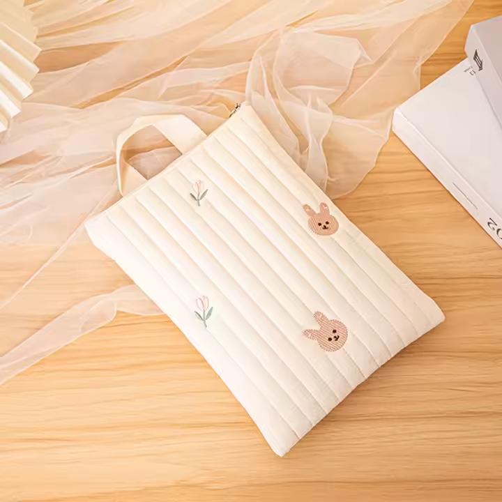 Bolso De Diaper Para Mamá Organizador De Bolsas De Bebé Estilo Mini Handbags Caddy De Almacenamiento Con Cierre De Cremallera Diseño De Oso Lindo Accesorios Para Bebés - 1