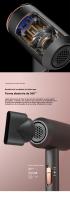 【Regalo para mamá 🎁 】Secador de Pelo 2000W Alta Potencia 2 en 1 - Peluquería Profesional & Hogar, Temperatura Constante con Protección, Ion Negativo, Alta Velocidad y Bajo Ruido - Portátil para Styling - details 6