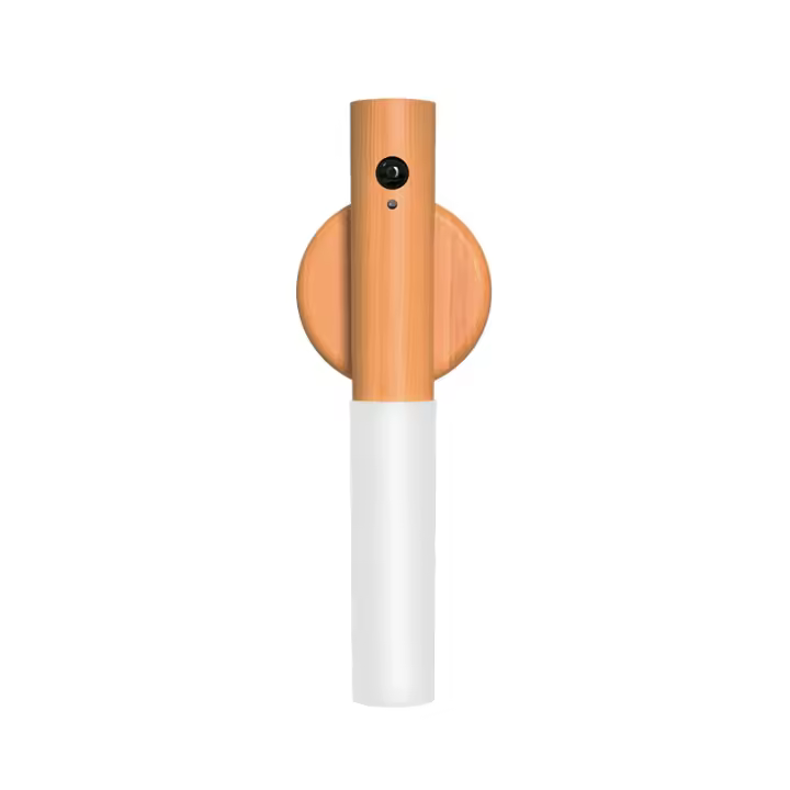 JUSTLANG Luz LED Magnética Con Sensor De Movimiento PIR Para Pasillos Y Porches Luz Automática USB Material ABS Y Vidrio Farolillo Moderno Para Cocina Dormitorio Estudio Baño - 1