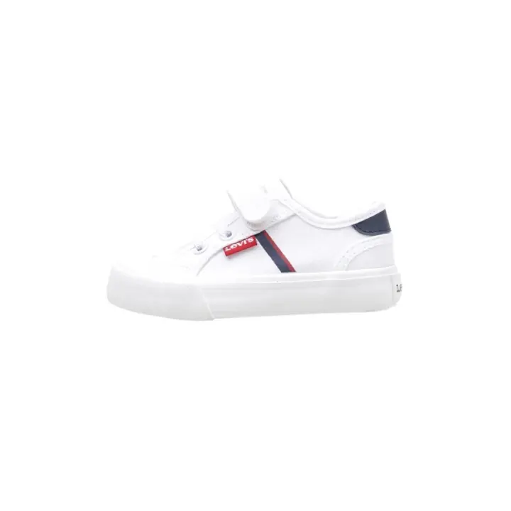 LEVIS FOOTWEAR AND ACCESSORIES MISSION 2.0 MINI  Deportivas Con Velcro Bebé - niño (hasta la talla 30) Blanco - 1