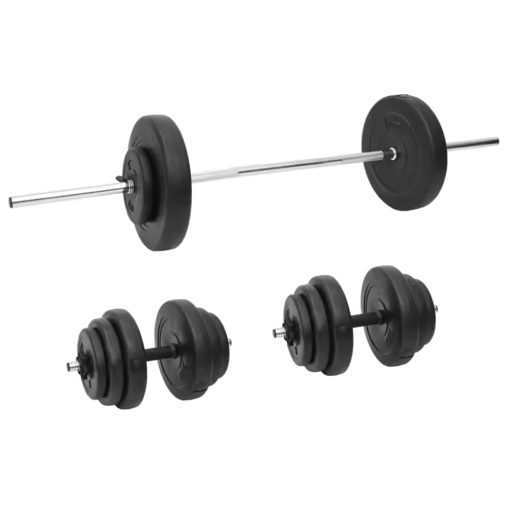 Barbell y mancuerna con discoectas 60 kg - 1