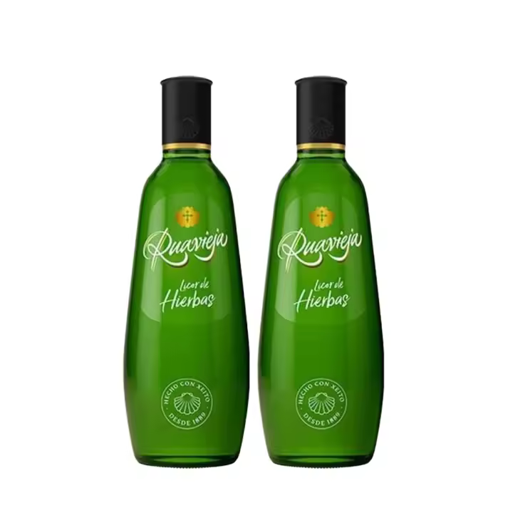 Licor de Hierbas Ruavieja 1L - Pack de 2 botellas - 1