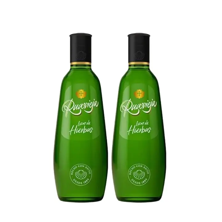 Licor de Hierbas Ruavieja 1L - Pack de 2 botellas - 1