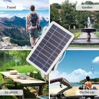 Panel Solar Portátil Compacto Y Ligero Impermeable Para Exteriores Camping Senderismo RV Bolsa De Hombro Y Carga De Emergencia - details 6