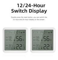 Sensor De Temperatura Y Humedad WiFi Tuya Para Casa Inteligente Con Control Remoto Bluetooth Compatible Con APP Hygrometer Thermometer - details 10