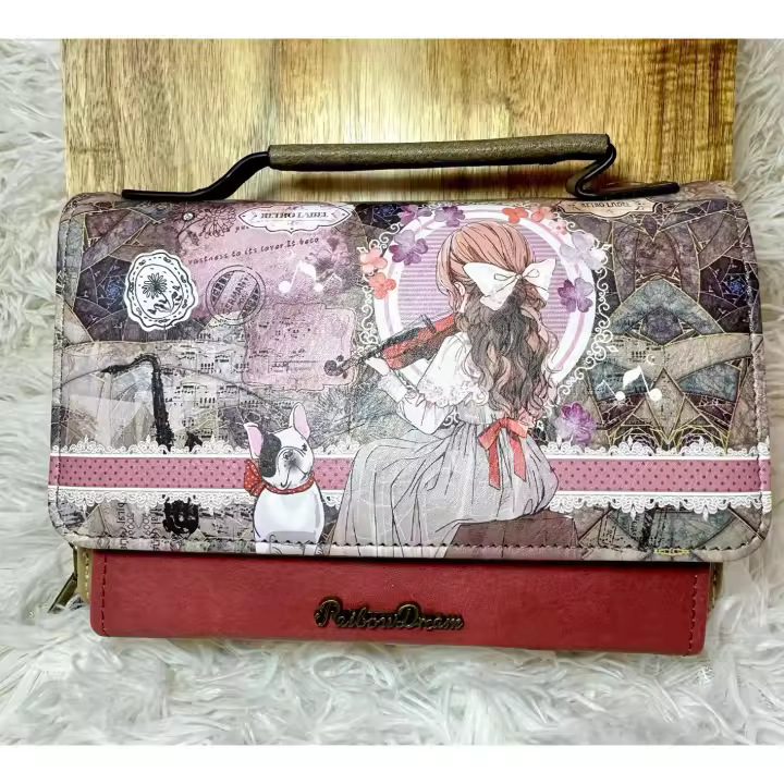 Sweet & Candy Bags Sweet & Candy - Bolso Bandolera Mujer Muñeca Candy Correa Ajustable Asa Solapa - 1