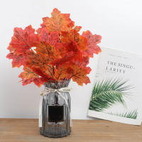 Rama De Hojas De Arce Artificial De 39cm Tema Otoño Para Decoración De Jardín Y Hogar Festivales De Halloween Y Cosecha - details 9
