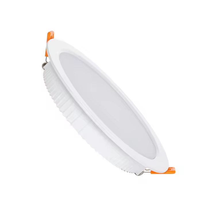 Ledkia Downlight LED 12W Circular OSRAM Aero 110 lm/W LIFUD Corte Ø 150 mm 2700K Blanco Cálido - 1
