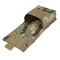 Bolsa Táctica De Pistolera Para Airsoft Con Sistema Molle Bolsa Para Linterna Y Revólver Camuflada Para Caza Y Combate Al Aire Libre - details 3
