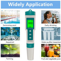 Medidor De pH Digital 7 En 1 ORP/EC/TEMP/SALT/S.G/TDS Para Prueba De Calidad Del Agua Alta Precisión Tester De Pureza De Agua Para Agua Potable - details 6