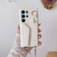 Funda De Teléfono Crossbody Con Correa Para Muñeca Para Samsung Galaxy S25 S24 S22 Ultra plus S23FE A15 A25 A35 A55 A24 A34 A54 A14 Con Porta Tarjetas - details 8
