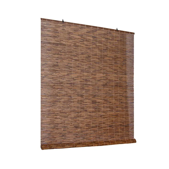 Estor De Bambú Natural | Elegancia En Bambú Natural | Privacidad Y Control De Luz | Perfecto Para Interiores - 1