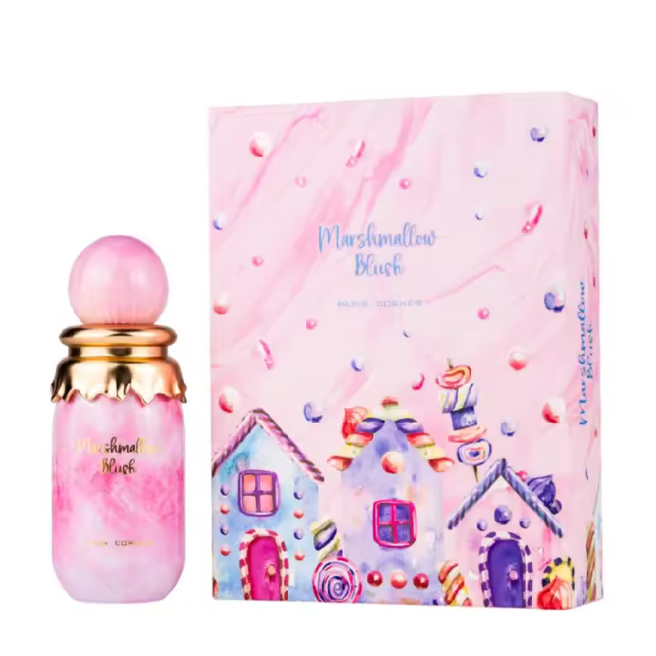 Paris Corner Marshmallow Blush EDP 100 ml | Un exclusivo perfume de fresa de malvavisco gourmand | Fragancia de aroma dulce de larga duración para uso diario - 1