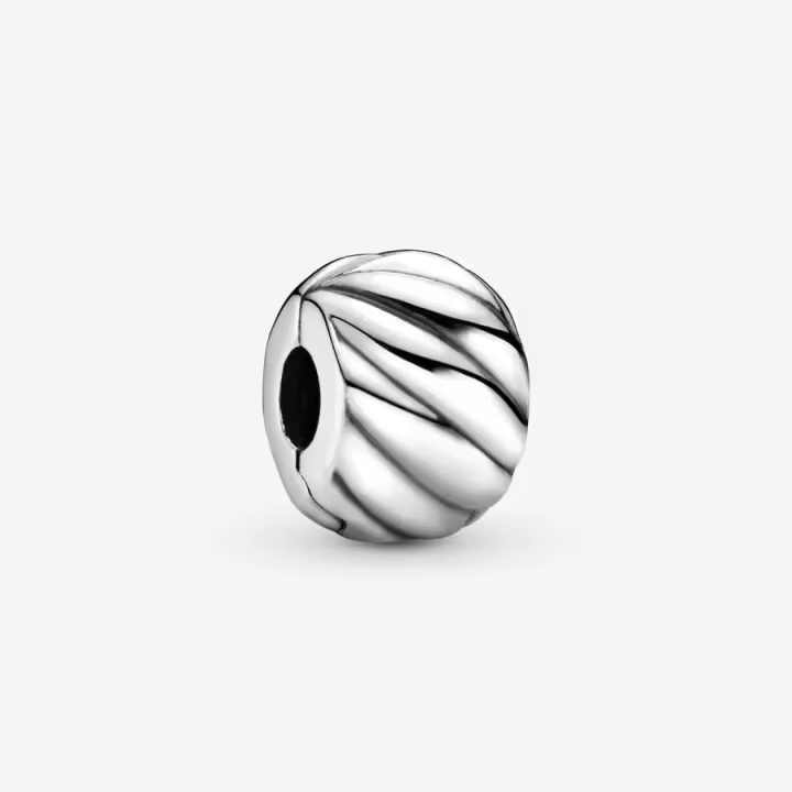 Charm Pandora de Clip Plumas Pulidas - 1
